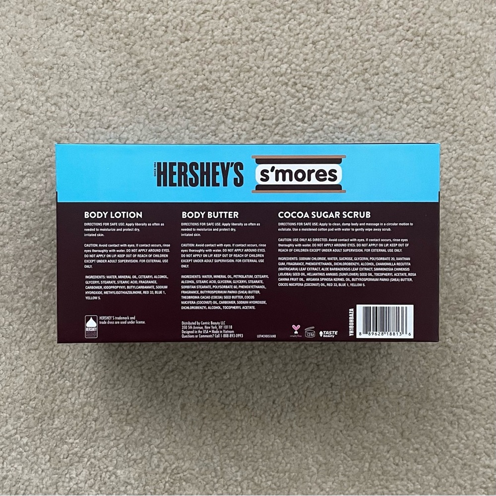 Hershey’s S’mores 3-Pack Body Trio (Sugar Scrub, Body Butter, Body Lotion) - Picture 3 of 16